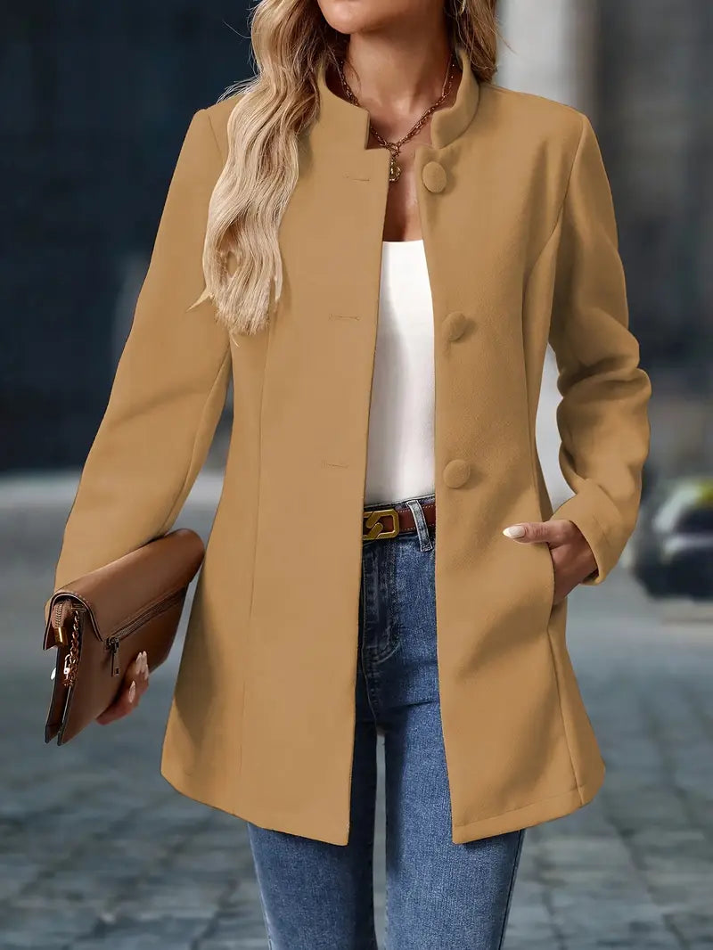 Damen Blazer Einreiher Modisch