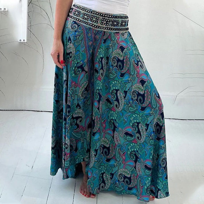 Norvielle Damen Sommerhosen Elastischer Bund Bequem