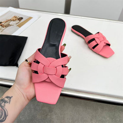Damen Mittelhoch Schuhe Einfaches Kreuzdesign