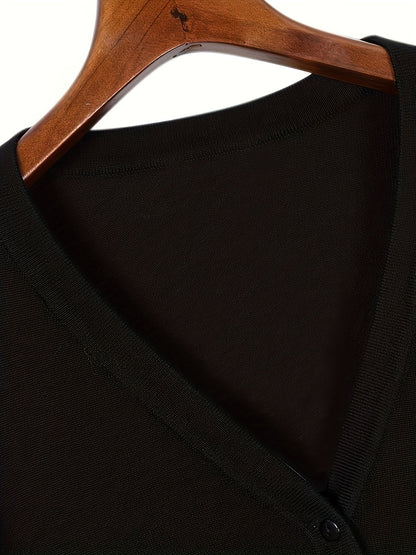 Norvielle Damen Bolerojacke Knopfverschluss