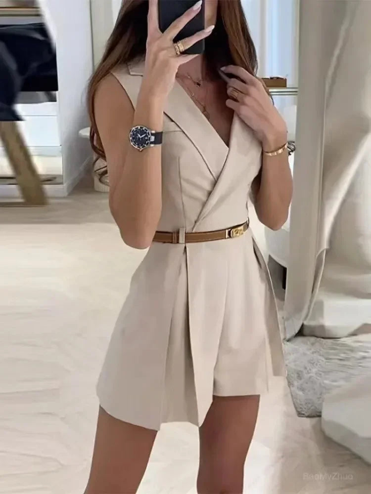 Norvielle Damen Overall Schick Trendy - Norvielle