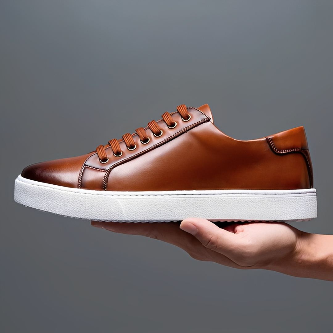 Herrenschuhe Leder