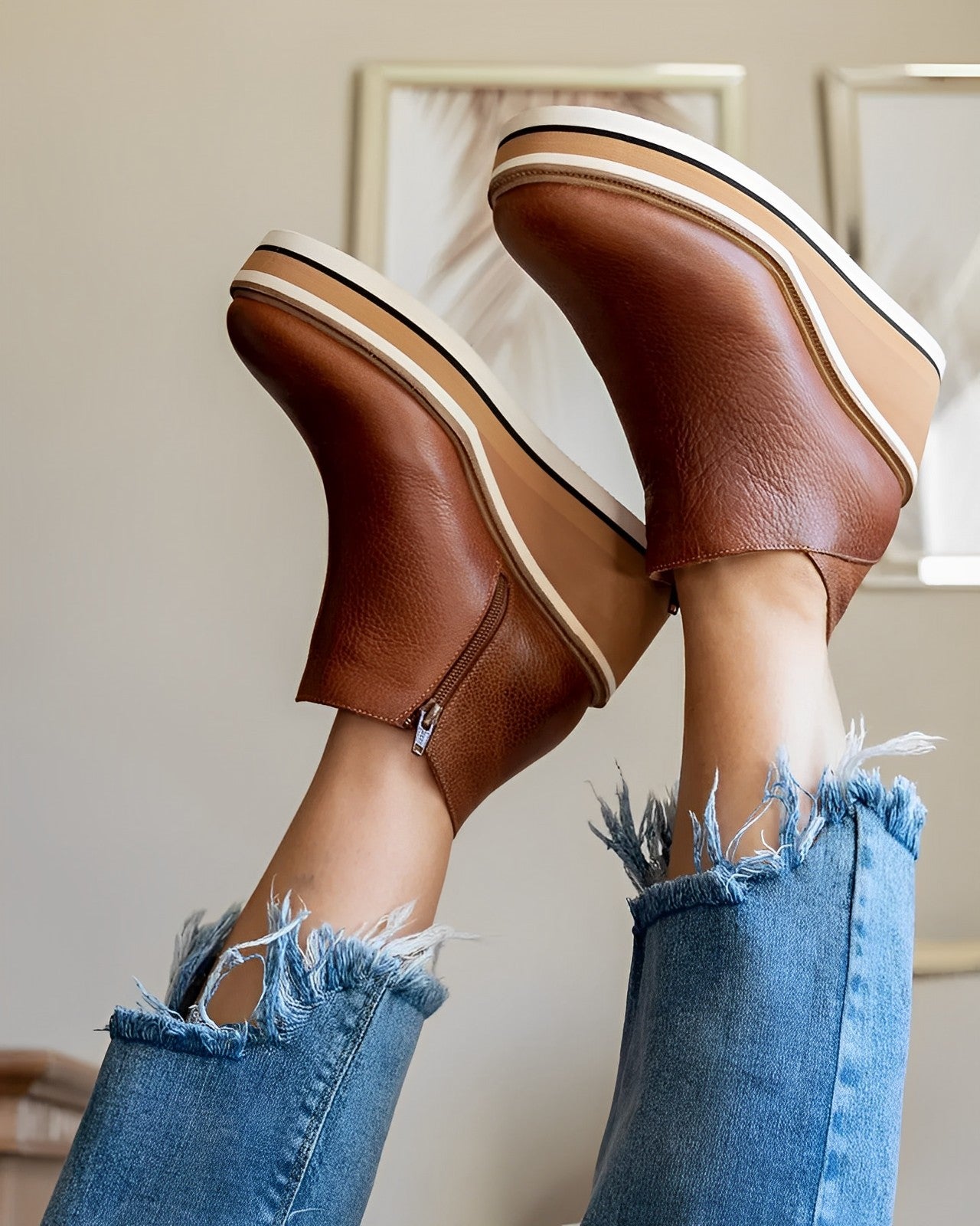 Damen Stiefel Trendlook