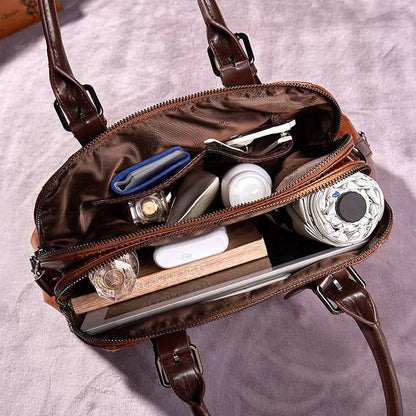 Norvielle Damen Vintage Handtasche Elegantes Design