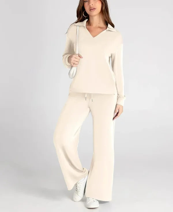 Damen Hoodie-Set Weich Warm Bequem