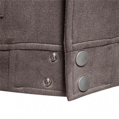 Norvielle Herren Wildleder Bomberjacke