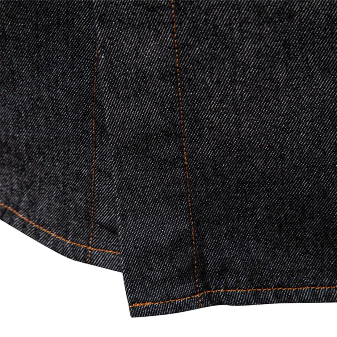 Norvielle Herren Jeanshemd Locker Passform