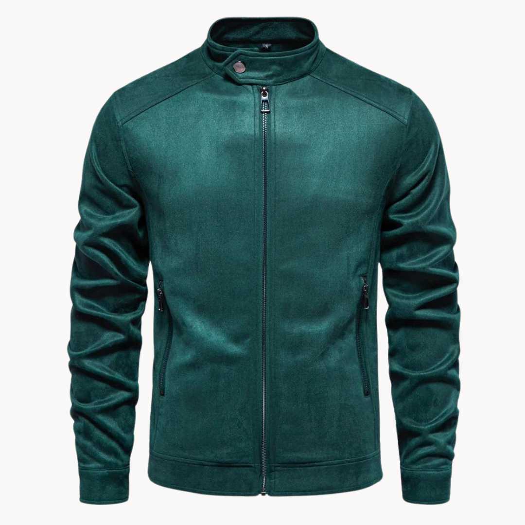 Norvielle Herren Wildlederjacke Stilvoll