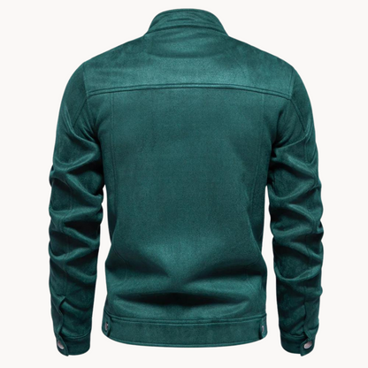 Norvielle Herren Wildlederjacke Stilvoll