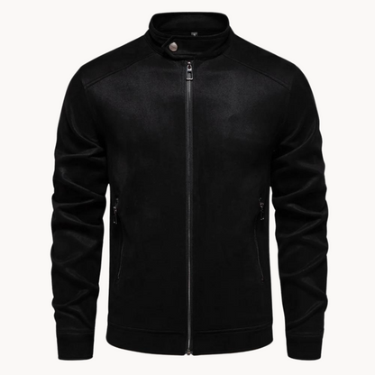 Norvielle Herren Wildlederjacke Stilvoll