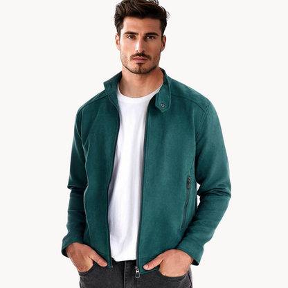 Norvielle Herren Wildlederjacke Stilvoll