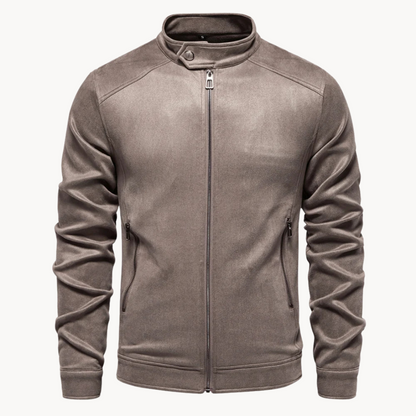 Norvielle Herren Wildlederjacke Stilvoll