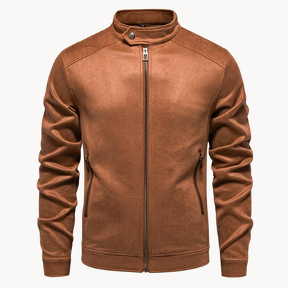 Norvielle Herren Wildlederjacke Stilvoll