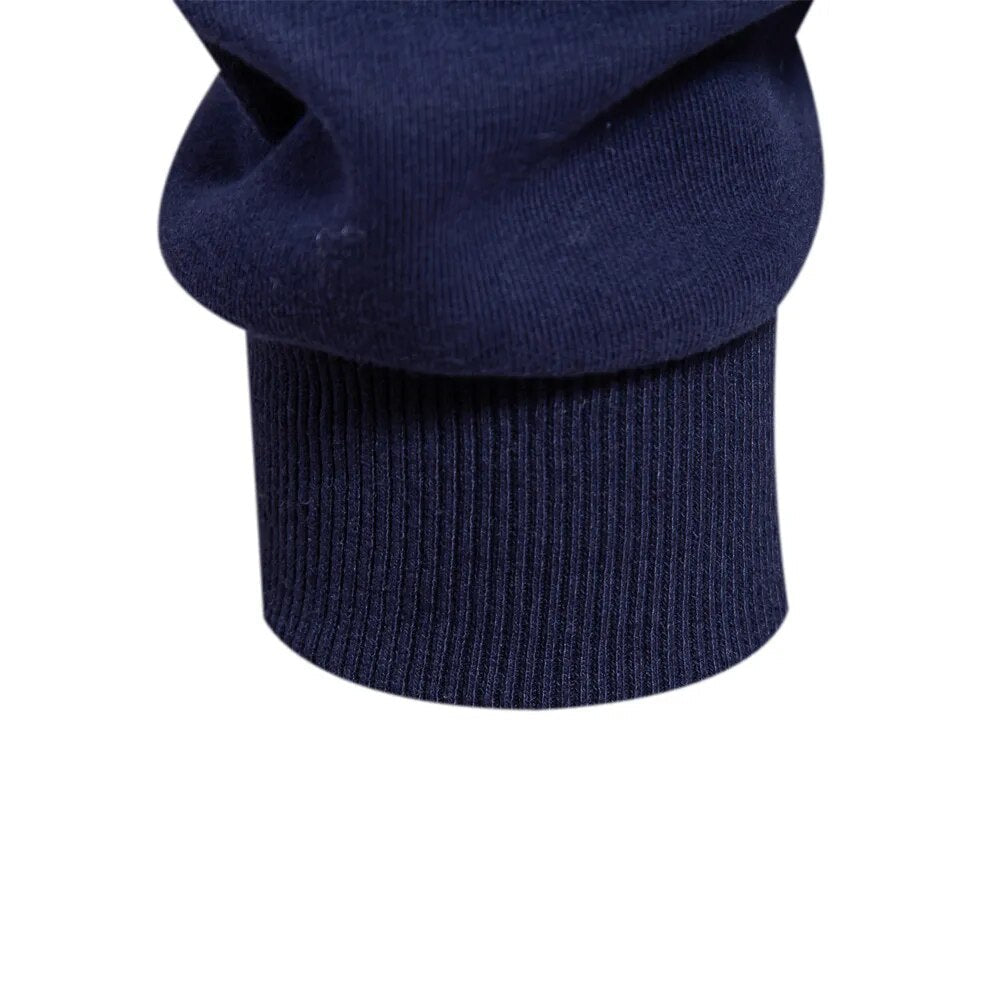 Norvielle Herren Polo-Sweatshirt Lässig