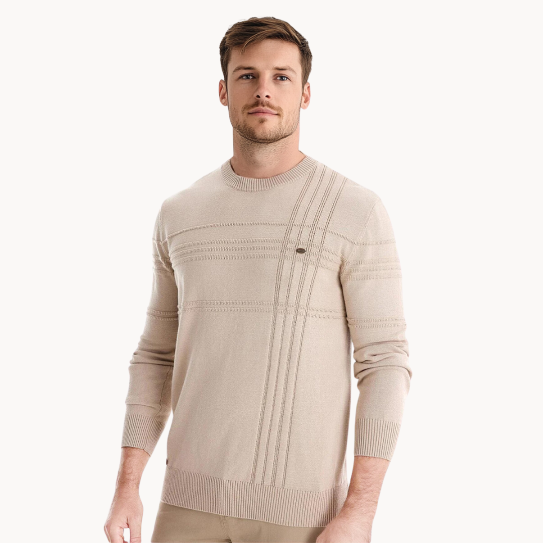 Norvielle Herren Pullover Baumwoll