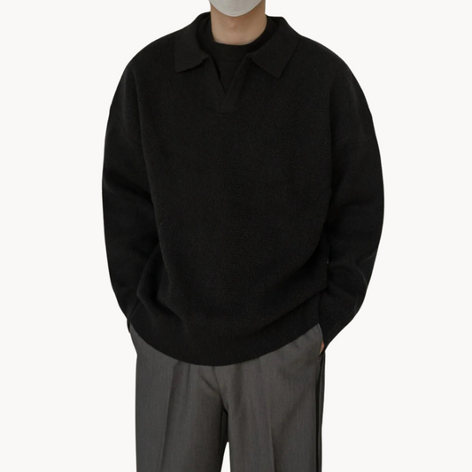 Norvielle Herren Polopullover Elegantes Design - Norvielle