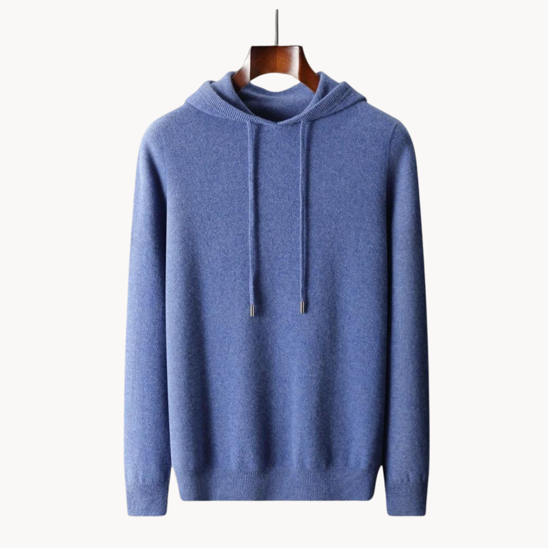 Norvielle Damen Merinokapuzenpullover Strick