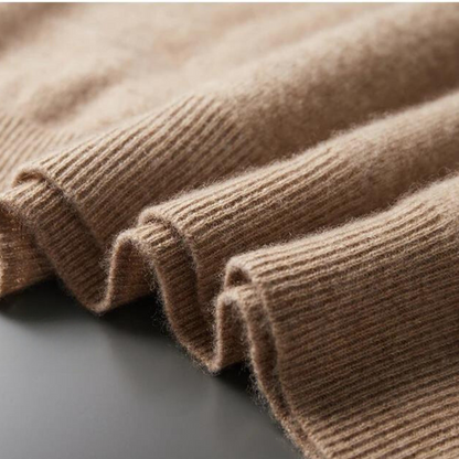 Norvielle Damen Merinokapuzenpullover Strick