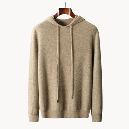 Norvielle Damen Merinokapuzenpullover Strick