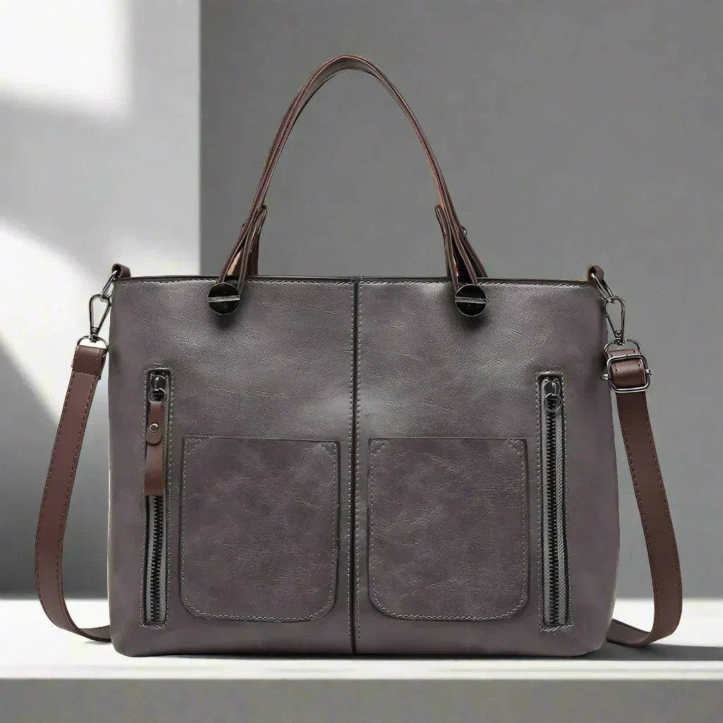 Norvielle Damen Vintage-Tasche