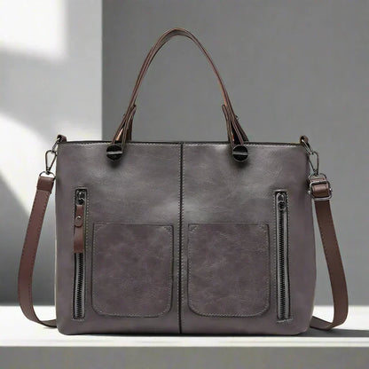 Norvielle Damen Vintage-Tasche