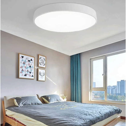 NordLuxe Runde LED-Deckenleuchte Skandinavisch
