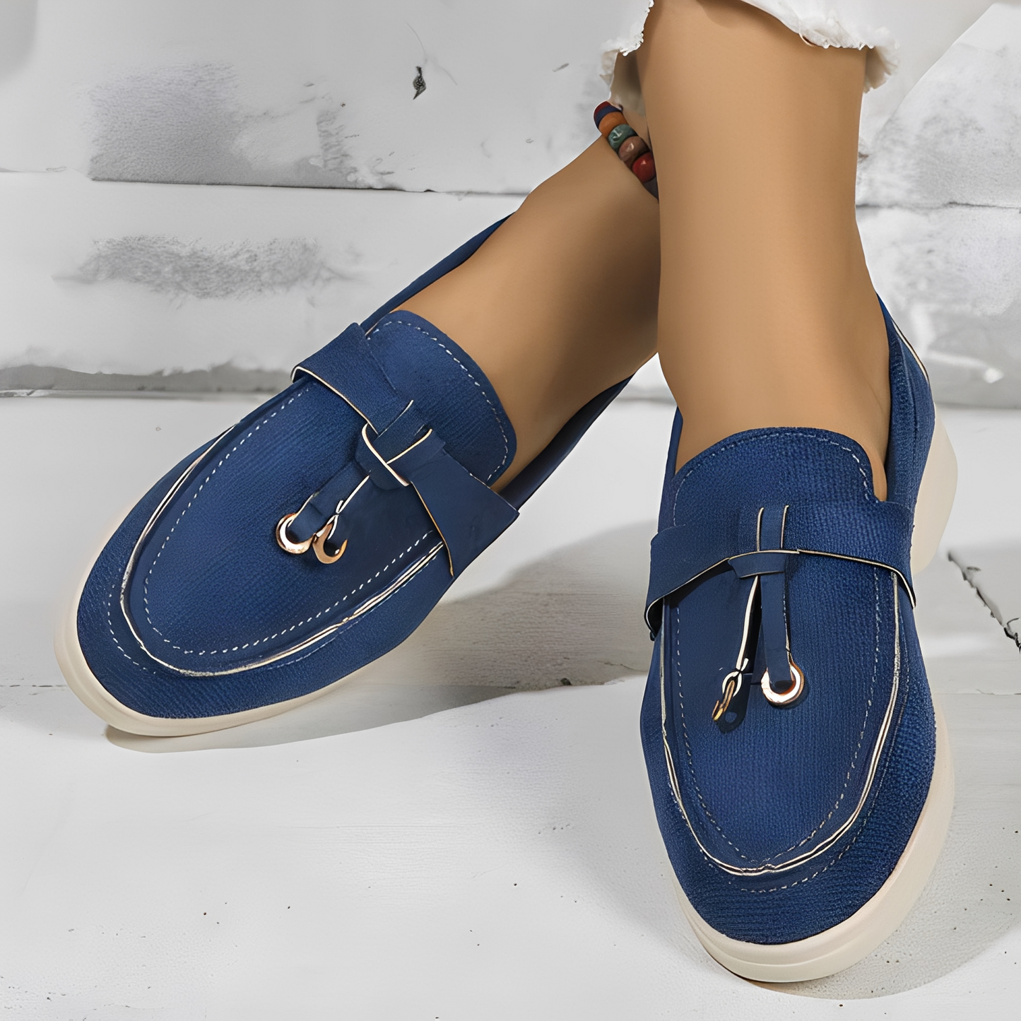 Euna Damen Slipper Modisch
