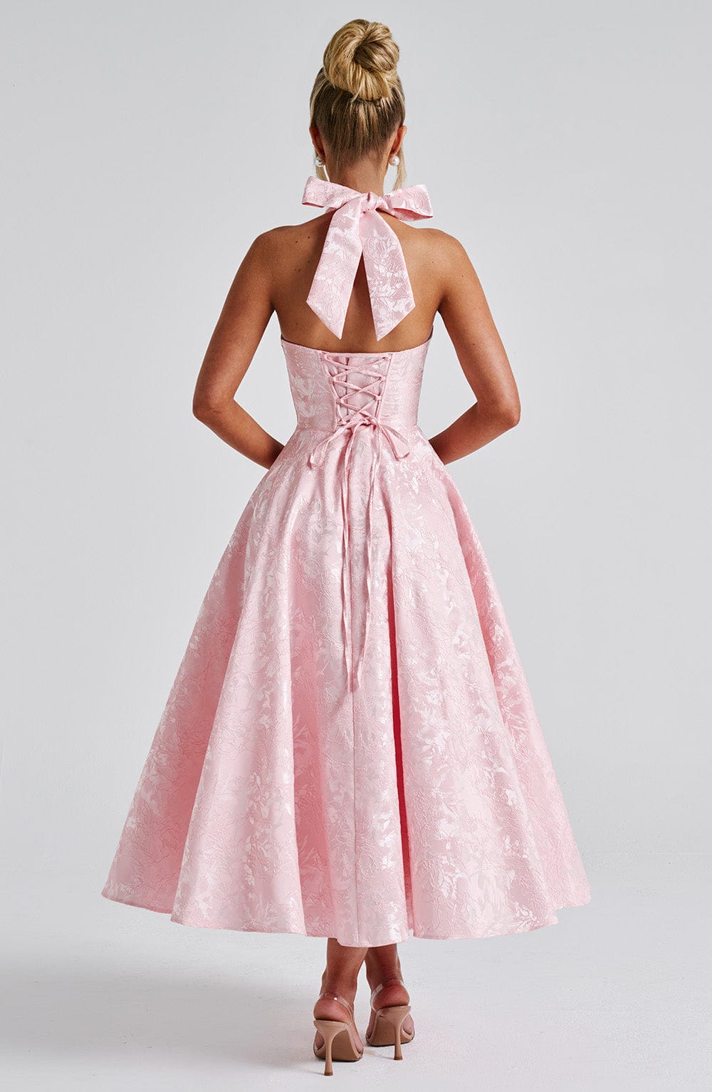 Damen Midi Kleid für Hochzeitsgäste