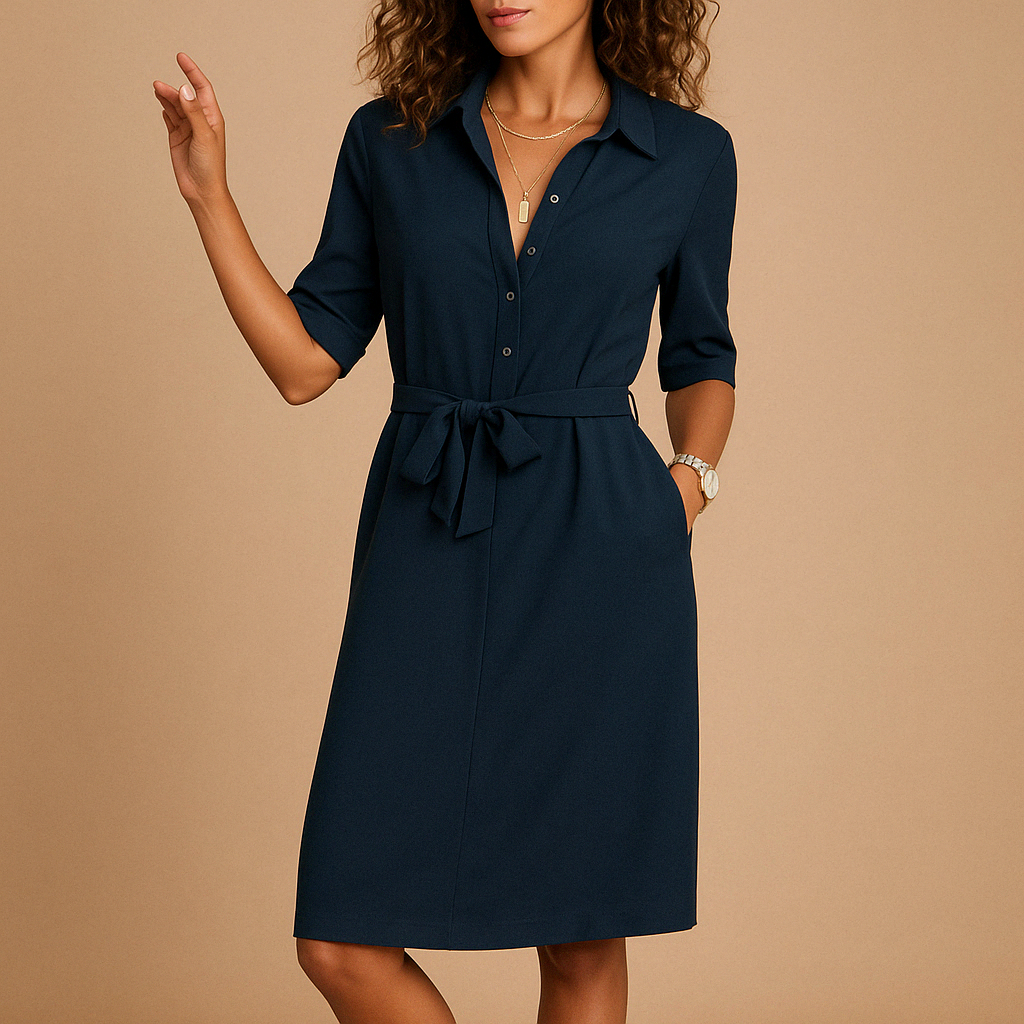 Damenrobe Elegantes Design Figurbetont