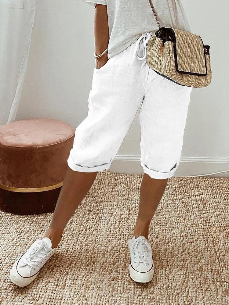 Ella Damen Leichte Shorts
