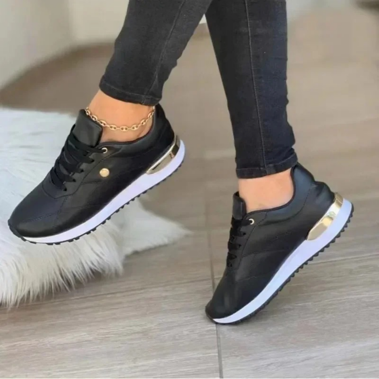 Damen Sneaker Schlank Komfortabel