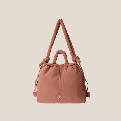 Damen Schultertasche Gepolstert Groß