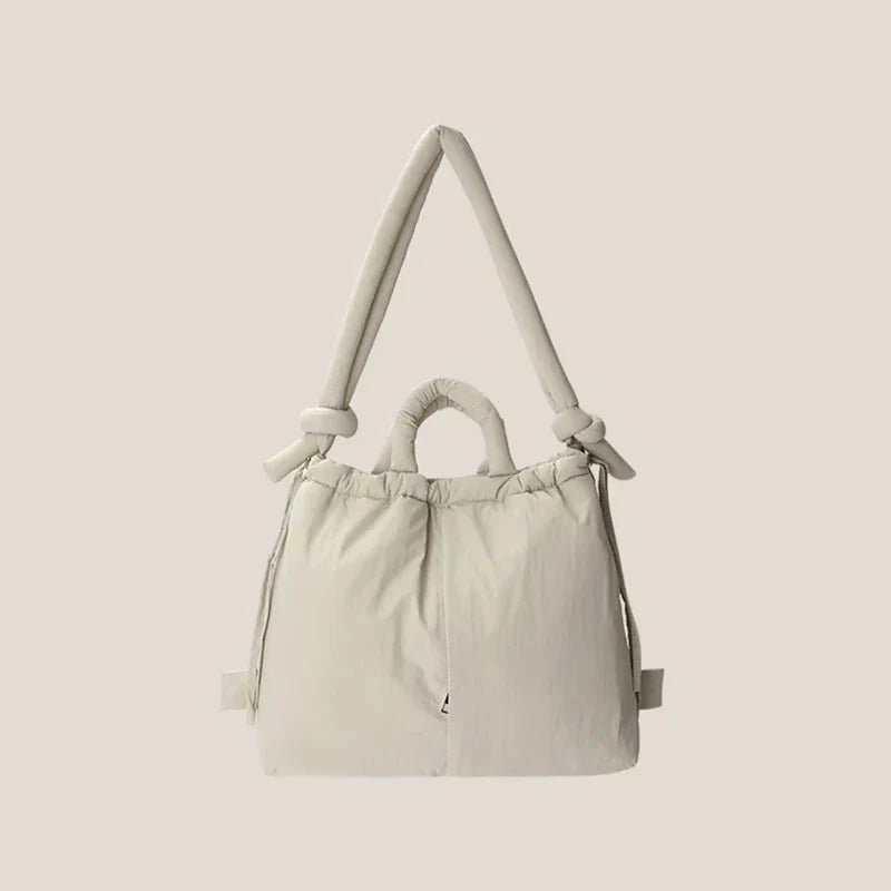 Damen Schultertasche Gepolstert Groß