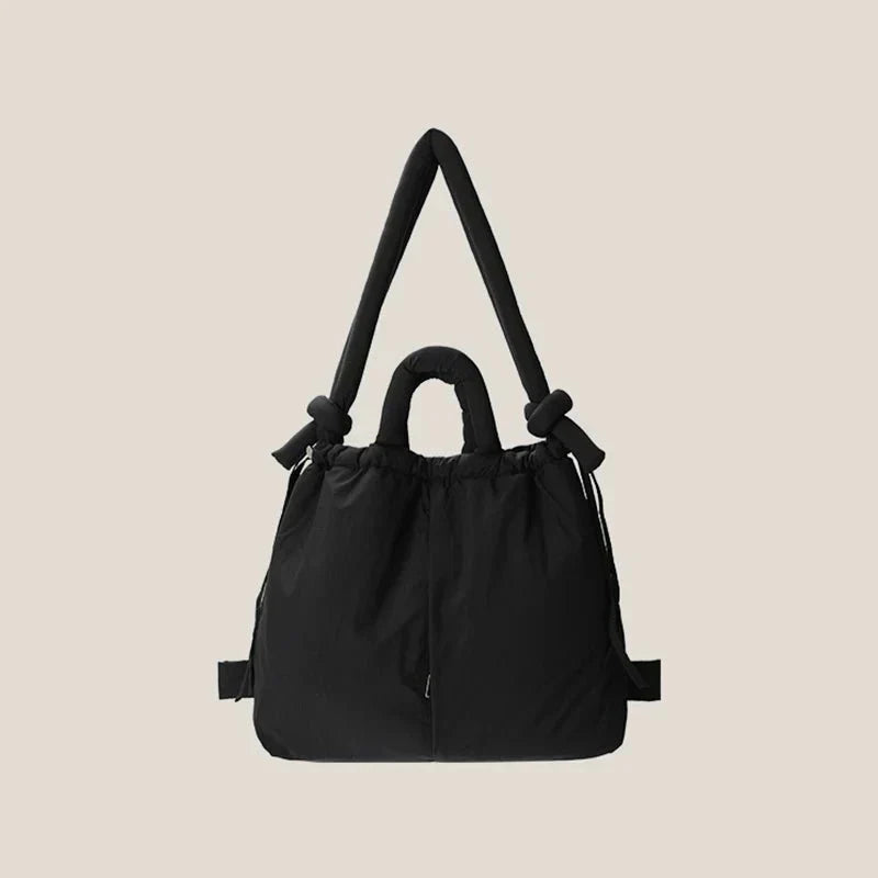 Damen Schultertasche Gepolstert Groß