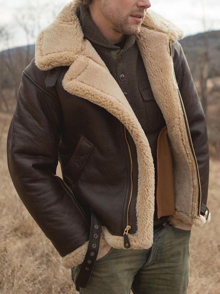 Lederjacke Lammfell Lederschutz
