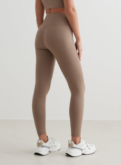 Noa Damen Leggings Nahtlos Gerippt - Norvielle