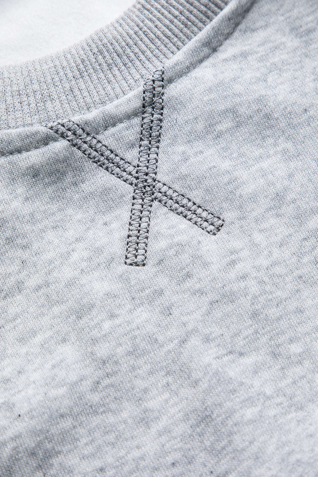 Damen Zweiteiliges Sweat-Set Kariert Grau