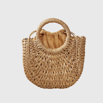 Damenhandtasche Naturstil Leder