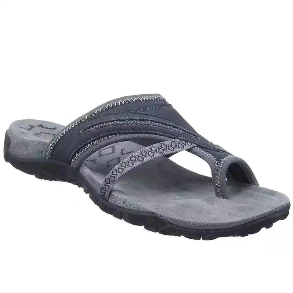 Norvielle Damen Orthopädische Sandalen Memory Schaum Beige