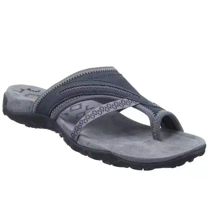 Norvielle Damen Orthopädische Sandalen Memory Schaum Beige