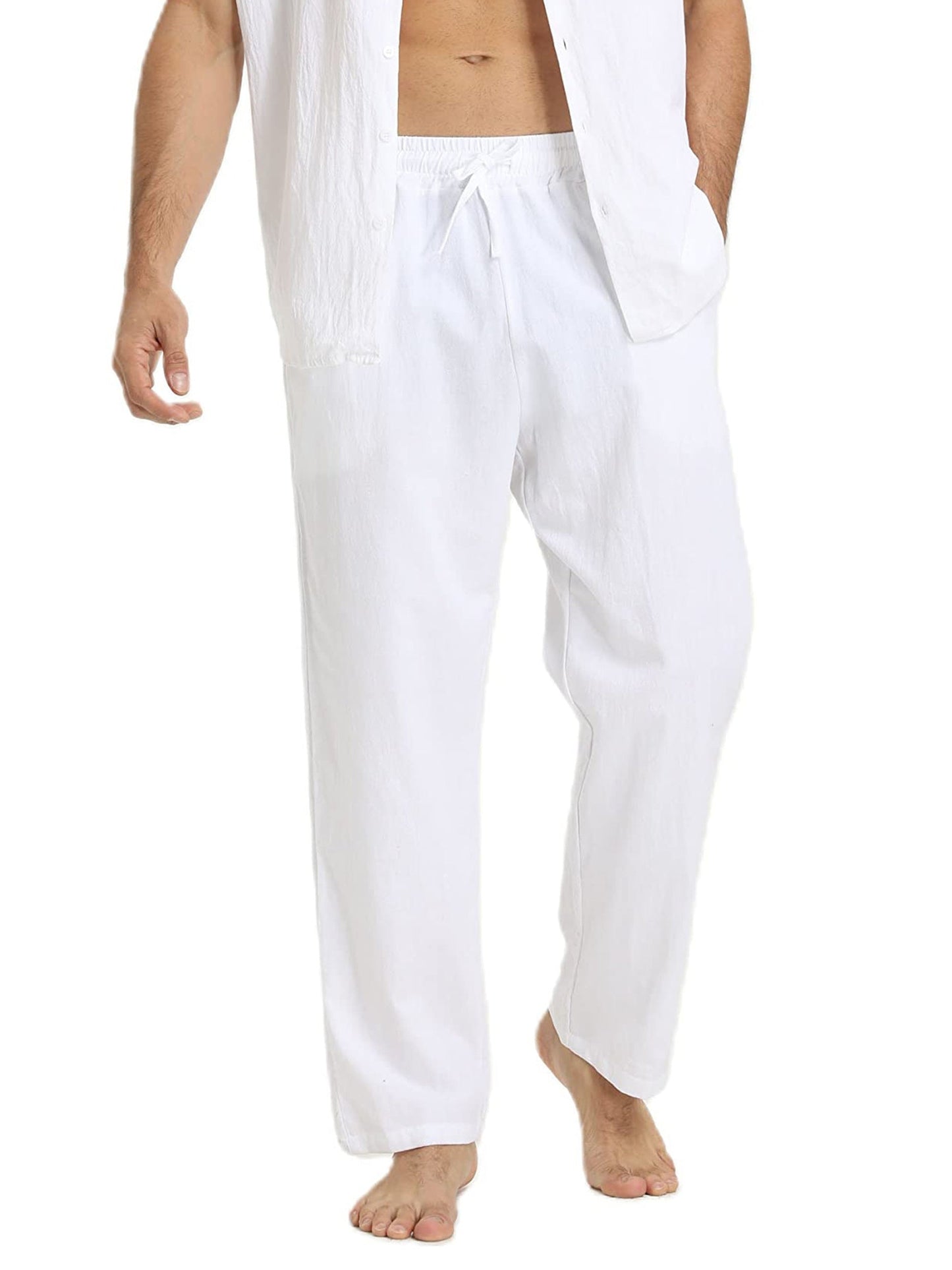 Herren Freizeithose Baumwolle Bequem