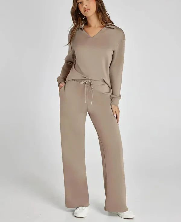 Damen Hoodie-Set Weich Warm Bequem