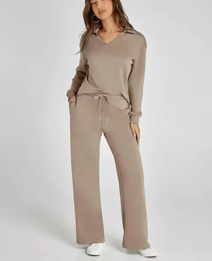 Damen Hoodie-Set Weich Warm Bequem