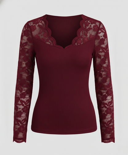 Damen Spitzen-Bodysuit Elegant