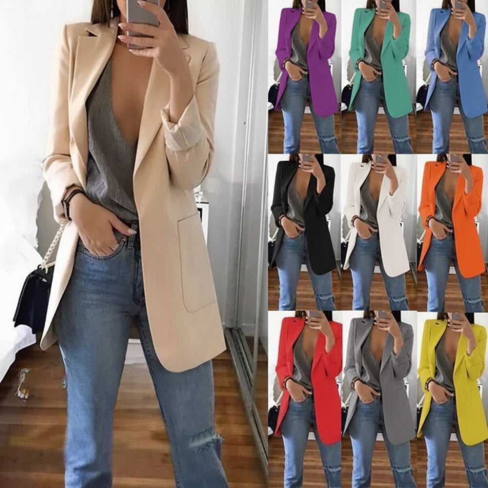 Damen Blazer Büro Elegant