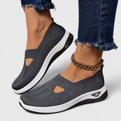 Damen Slip-On Sneaker Atmungsaktives Mesh