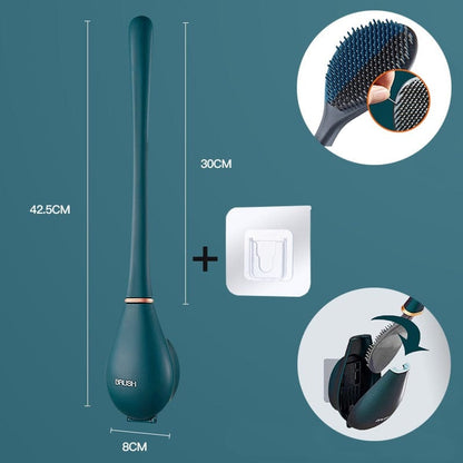 Flexible Silikon-Toilettenbürste