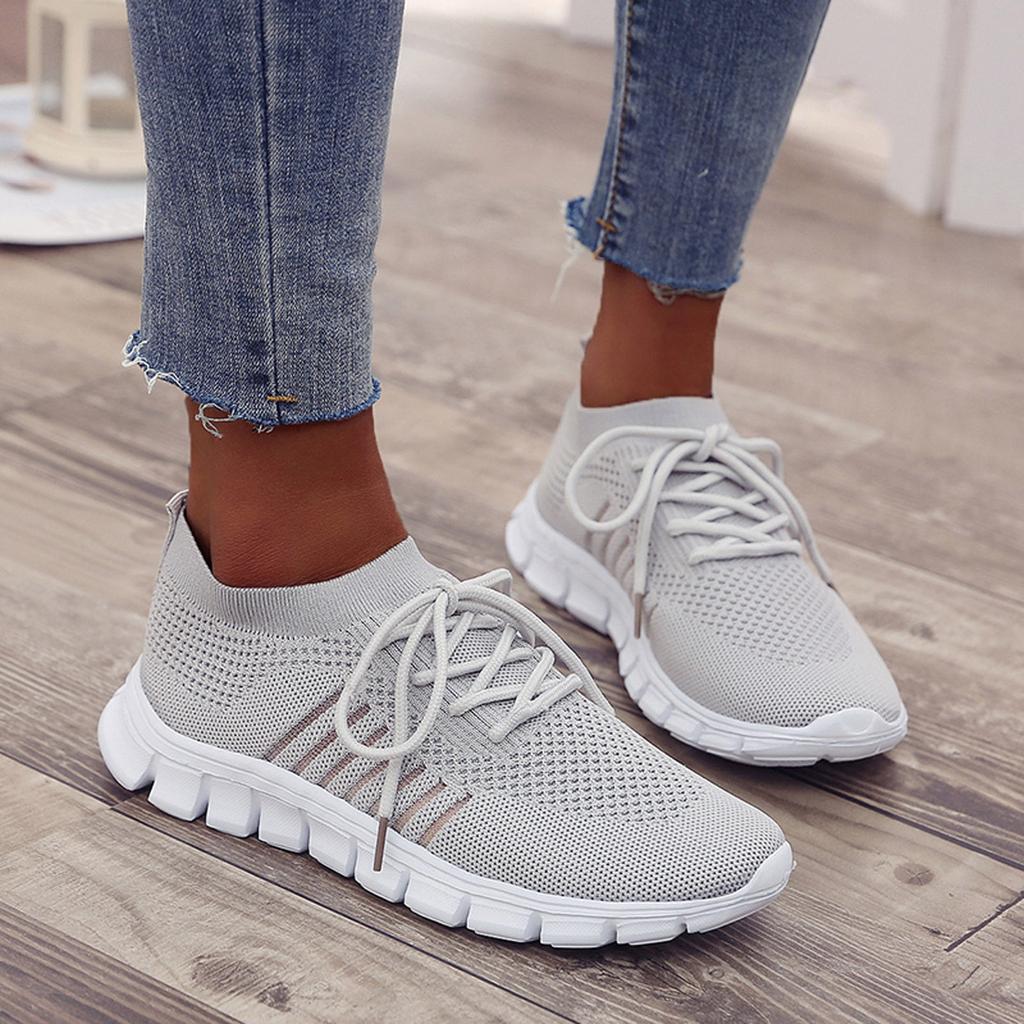 Norvielle Damen Orthopädische Sneaker Bequem