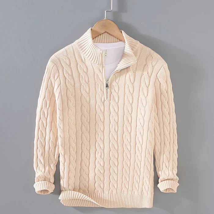 Levi Herren Klassischer Wollpullover