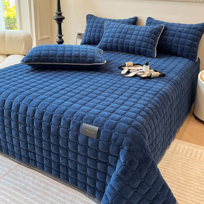 Weiche Tagesdecke Quadratisch Moderner Stil